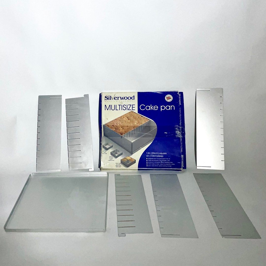Vintage Silverwood Multisize Adjustable Cake Pan Baking Pan Made In Britain (Category: Bakeware) located in Tagaytay City. Submitted by barenwolf (Listing ID 1374362833, Image 2). Description: *Note: Has some light scratches from normal use (as shown in the photos)..