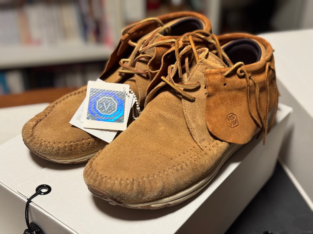 VISVIM FBT WAXED 2-TONE, 男裝, 鞋, 便服鞋 - Carousell