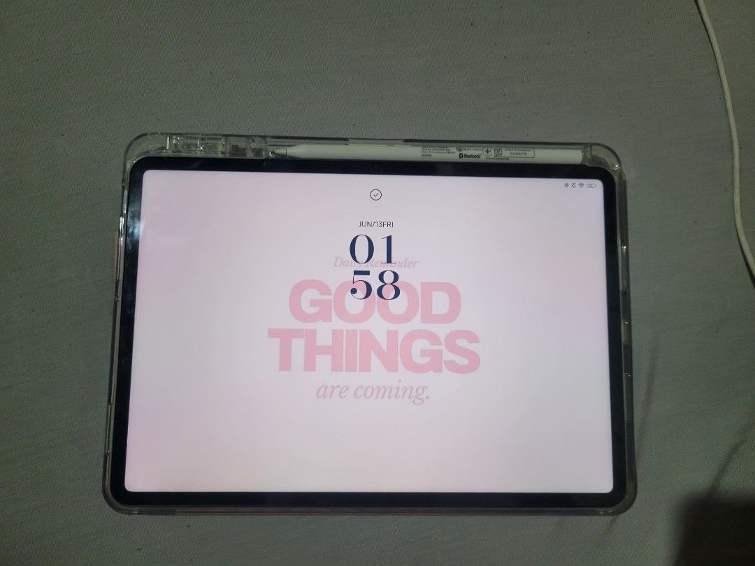 XIAOMI PAD 7 (Category: Android) located in Manila. Submitted by jajin_n (Listing ID 1374498247, Image 1). Description: Specs: Snapdragon 7+ Gen 3 144hz Screen Refreshrate 11.2 inch screen display 8850mAh Battery Capacity 45watts Fast Charging 8+128GB 2 months old Super kinis, no scratch or dents Lady owned Good as new, for note takings and watching movies lang nagamit Hindi masyadong nagamit since may laptop May tempered glass Free 2 pink cases 