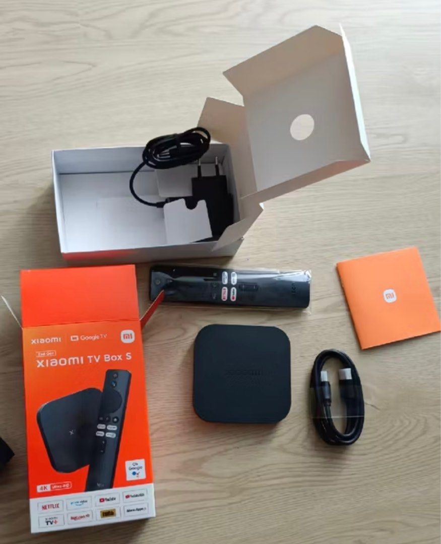 Xiaomi TV Box S(2nd Gen) 4K Ultra HD/Voice Control/Google TV, TV & Home ...