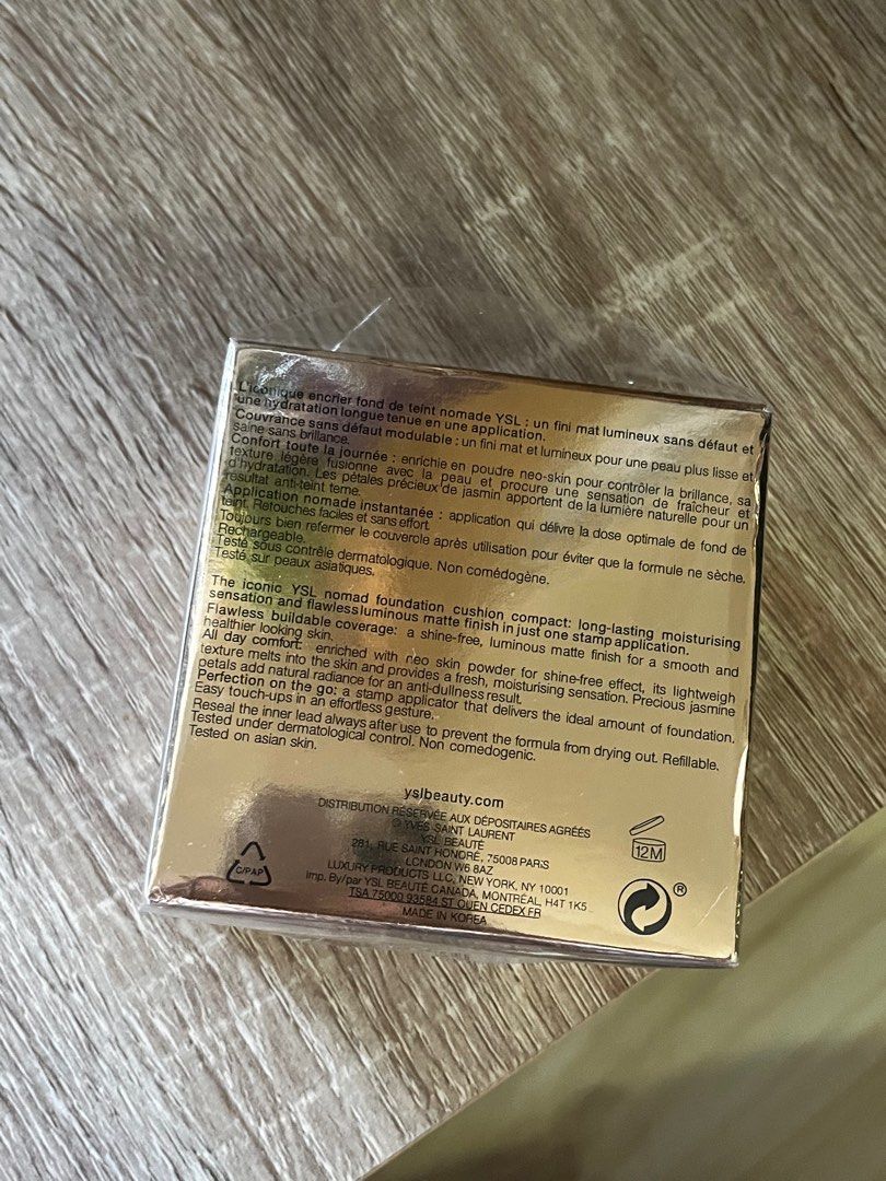 YSL matte cushion foundation