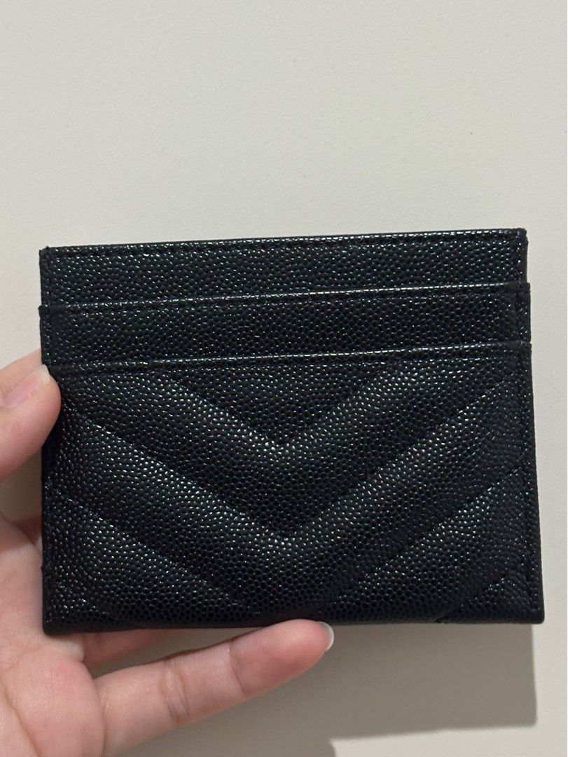 Dompet Ysl Cardholder Ysl Porte Cartes Mono Aksesoris Dompet Yves