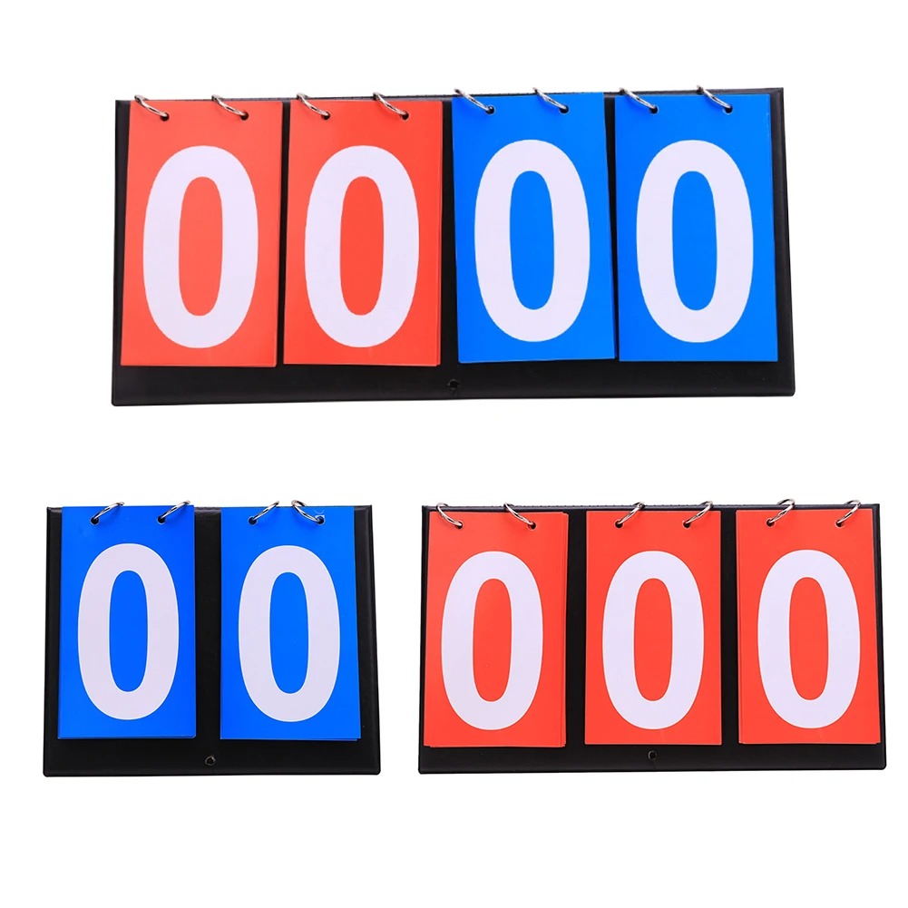 2/3/4 Digit Scoreboard Multifunctional Turn Points Board Tabletop ...