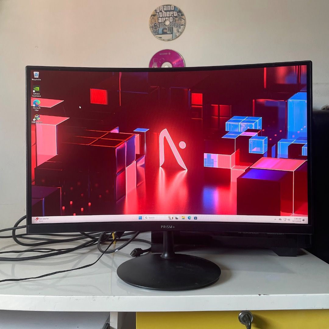 75Hz Prism+ C240 Curved Screen Gaming Monitor (Category: Monitor Screens) located in Singapore. Submitted by smartselects (Listing ID 1374630973, Image 1). Description: 😎Good buyer read below‼️Priced to clear and FIXED! ✌️Let's respect each other's time ✅Full set with power adapter, stand and box included ✅Great performance, great price ✅Plug and play, simple and hassle free! ✅We have other monitor models available. Click on our profile or drop 