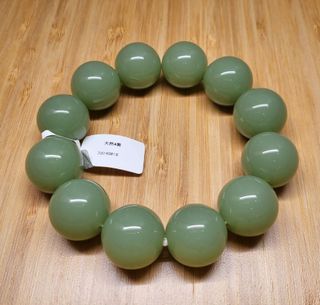 和田玉手串 罕有20mm大珠64193778766849110