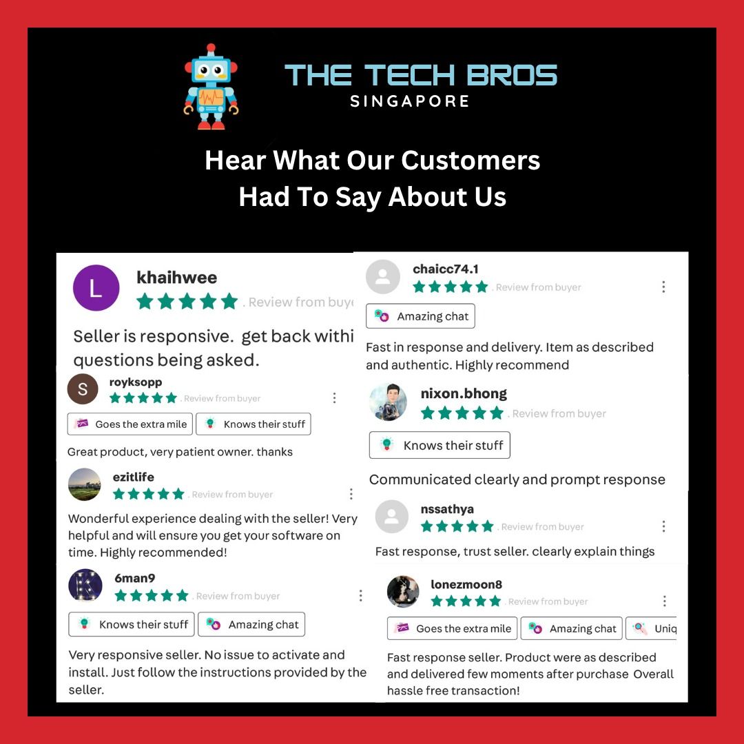⭐ Original Trend Micro Internet Security Antivirus Software for Windows & MacOS | 1-6 Devices 1-3 years ⭐[Thetechbrosg] (Category: Software) located in Singapore. Submitted by thetechbrosg (Listing ID 1374582718, Image 2). Description: 🔥 ABOUT TREND MICRO 🔥 Award-winning* protection. Trusted by millions. Protection against ever-evolving threats Using advanced AI learning, Trend Micro stops ransomware so you can enjoy your digital life safely. I