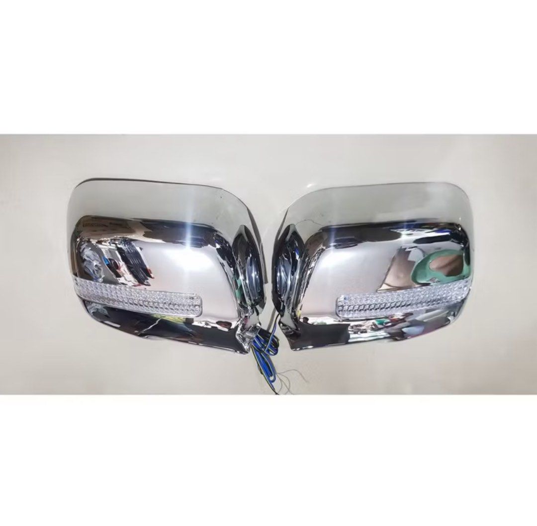 Adventure side mirror cover with lights 2010 onwards (Category: Lightings, Horns, and other Electrical Parts and Accessories) located in Manila. Submitted by krstndotph (Listing ID 1374689276, Image 1). Description: di na nakabit, binenta na sasakyan.