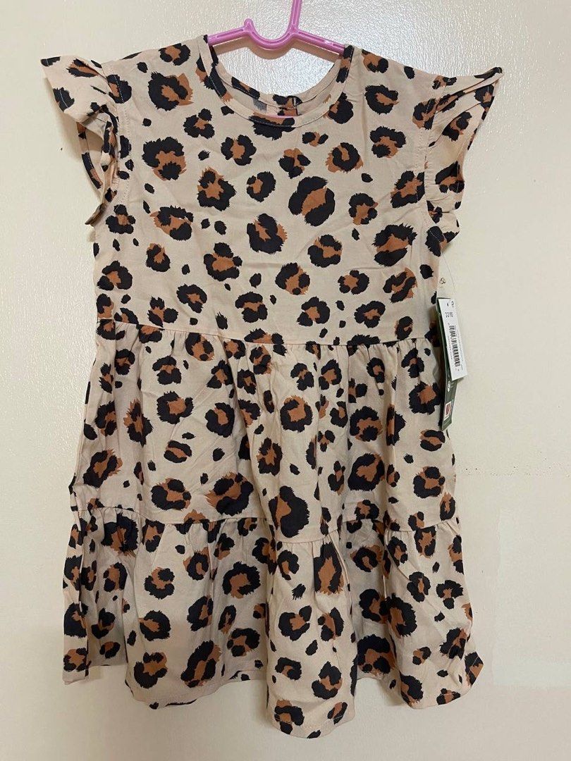 Animal print dress (Category: Babies & Kids Fashion) located in Quezon City. Submitted by charminspired (Listing ID 1374567672, Image 1). Description: Brandnew with tag 2-3y.