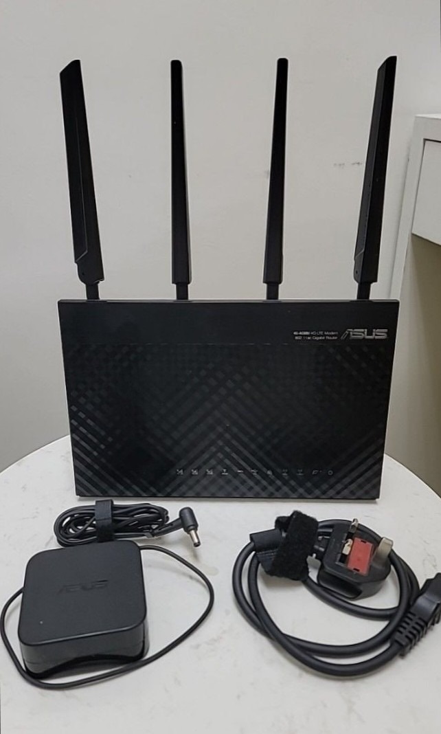 ASUS 4G AC68U LTE Router (港行)ASUS 4G-AC68U LTE Modem AC1900 AiMesh ...