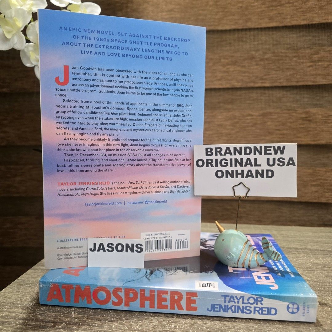 Atmosphere by Taylor Jenkins Reid (Category: Storybooks) located in San Juan City. Submitted by jasonsshopee (Listing ID 1374637453, Image 2). Description: .