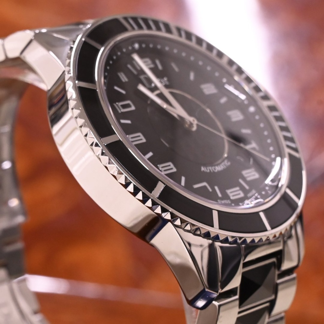 Authentic, high quality Dior, extremely rare, black ceramic automatic ...