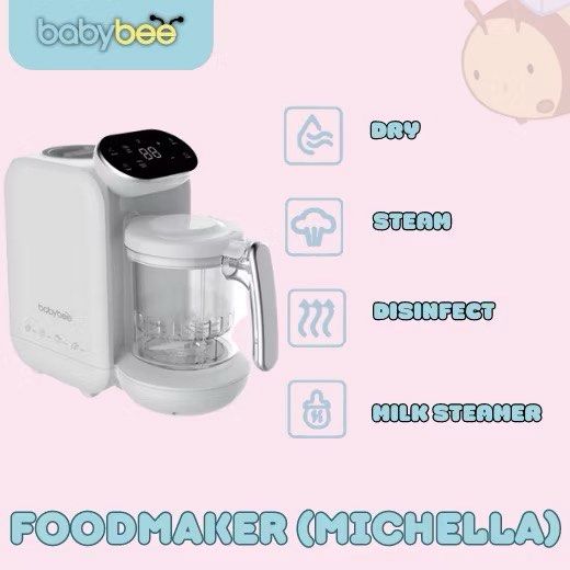 Babybee smart baby food processor (Category: Weaning & Toddler Feeding) located in Paranaque City. Submitted by nihaonica (Listing ID 1374593416, Image 1). Description: Discoloration only with plastic inside because of carrots. Bought for ₱ 3,777.