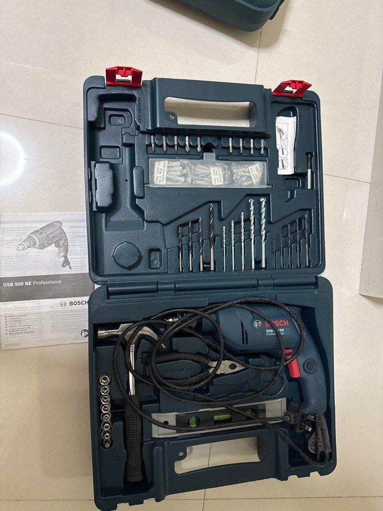 Bosch Drill set (Category: Everything Else) located in Singapore. Submitted by onlymexd (Listing ID 1374634603, Image 1). Description: As good as new. First come first serve take and go. What u see is what u get.