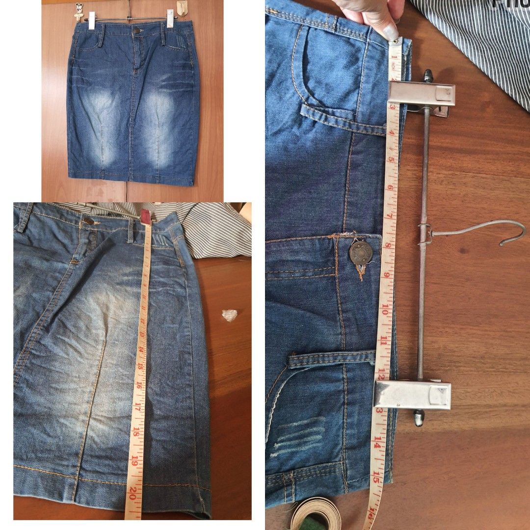 Preloved skirts (Category: Skirts) located in Quezon City. Submitted by krazystuffph (Listing ID 1374553051, Image 3). Description: Preloved!! Php 30.00 each. Take all for Php 150.00 only. RFS, decluttering See photos for sizes.
