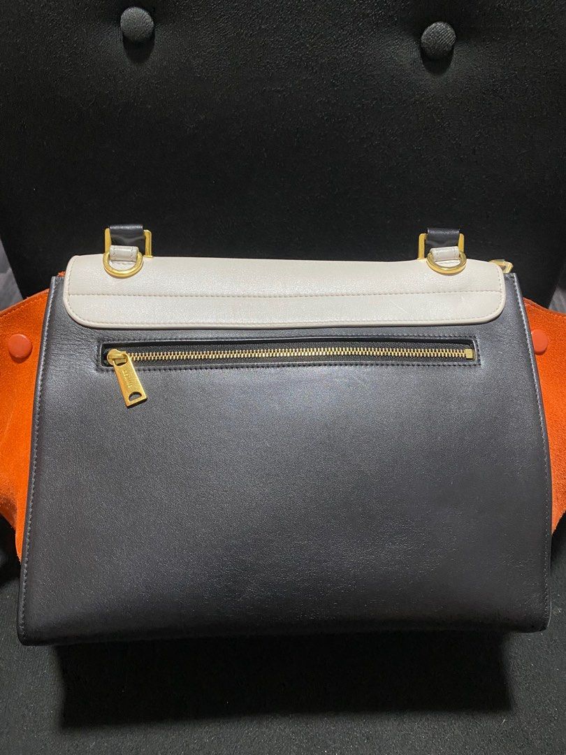 Celine trapeze bag (Category: Luxury Bags & Wallets) located in Baguio. Submitted by fullroom.dgs (Listing ID 1374641049, Image 2). Description: Celine trapeze bag very good condition authentic please check photos.