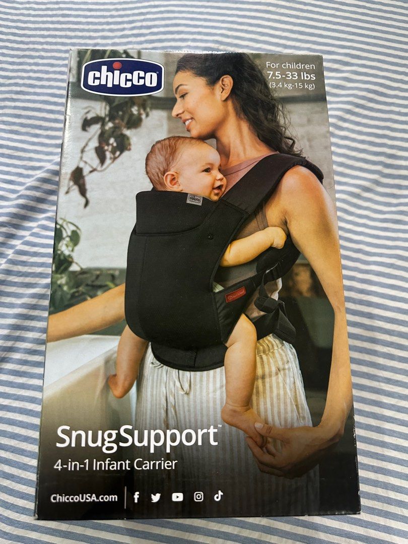 Chicco 4-in-1 Infant Carrier (Category: Carriers & Slings) located in Caloocan City. Submitted by vinzane (Listing ID 1374532698, Image 1). Description: Good as new. Slightly used because my baby shifted to use stroller..