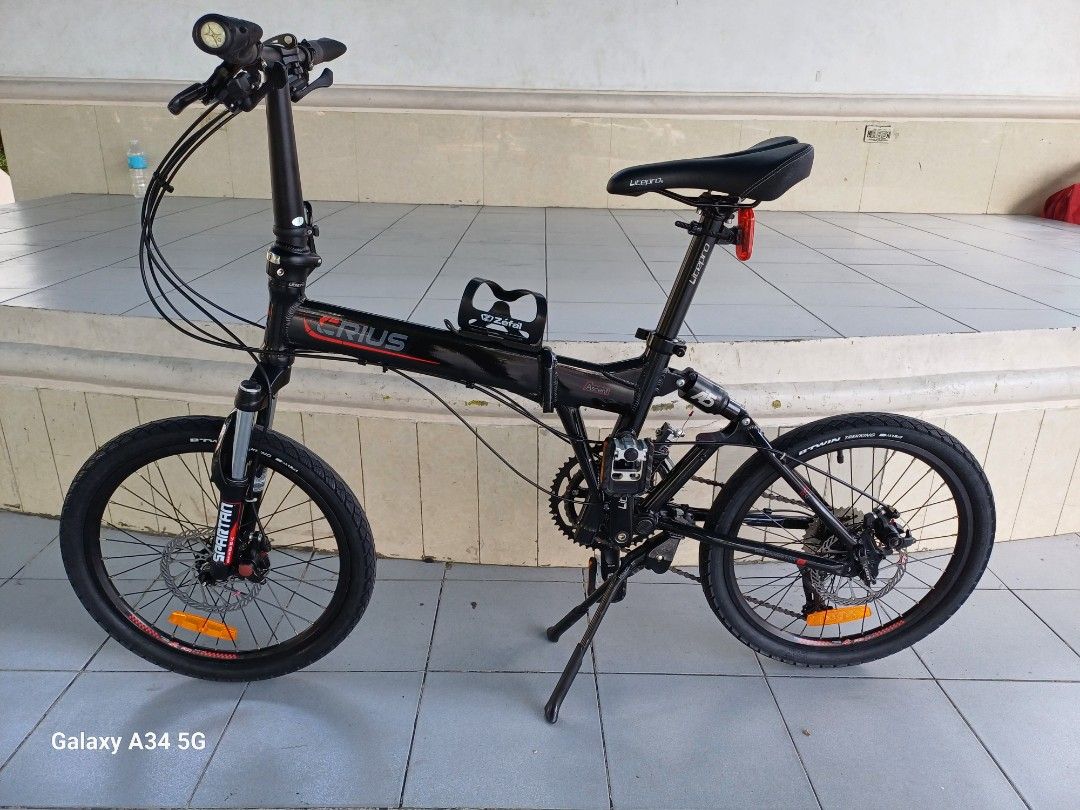 Crius Ascent Full Suspension Folding Bike Size 20 (Category: Bicycles) located in Mandaluyong City. Submitted by vefj888 (Listing ID 1374534614, Image 2). Description: Litepro Parts Just give an offer. No last price inquiries. See to appreciate..