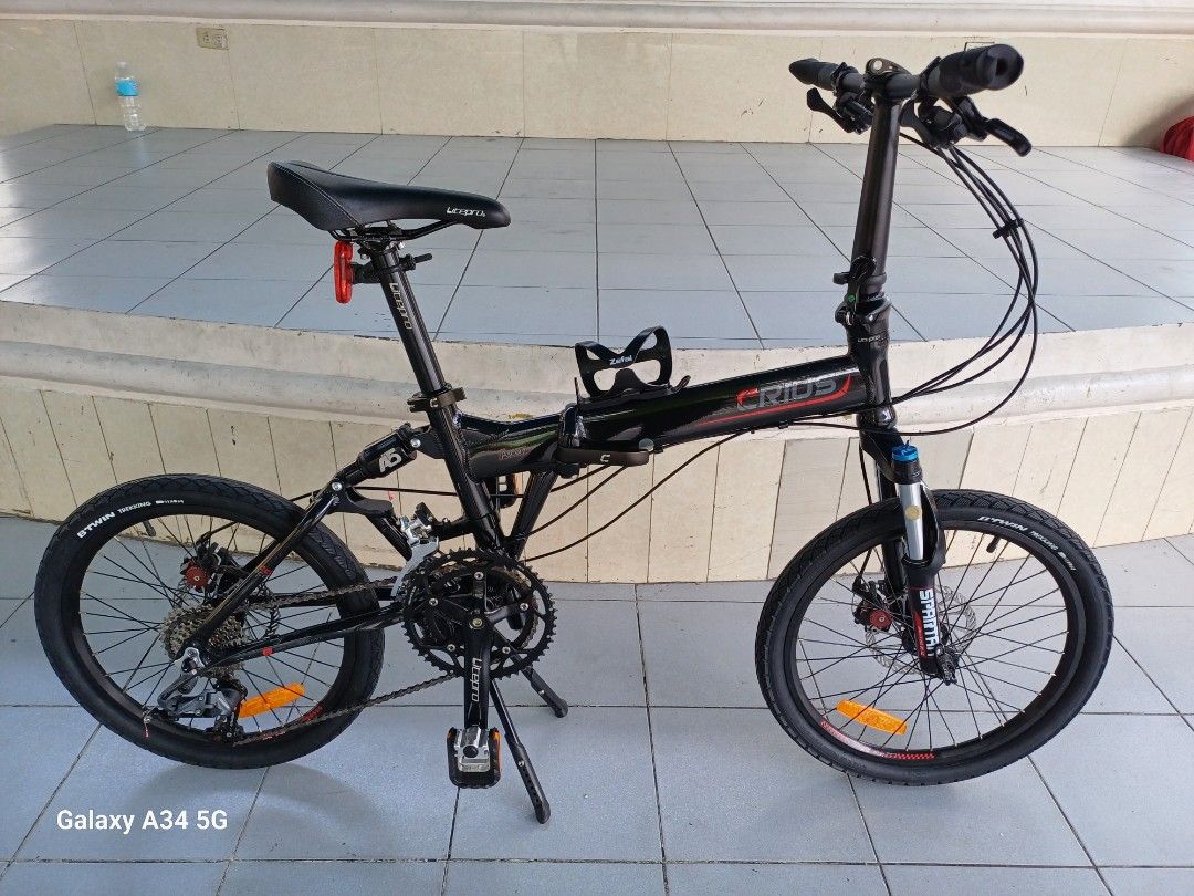 Crius Ascent Full Suspension Folding Bike Size 20 (Category: Bicycles) located in Mandaluyong City. Submitted by vefj888 (Listing ID 1374534614, Image 1). Description: Litepro Parts Just give an offer. No last price inquiries. See to appreciate..