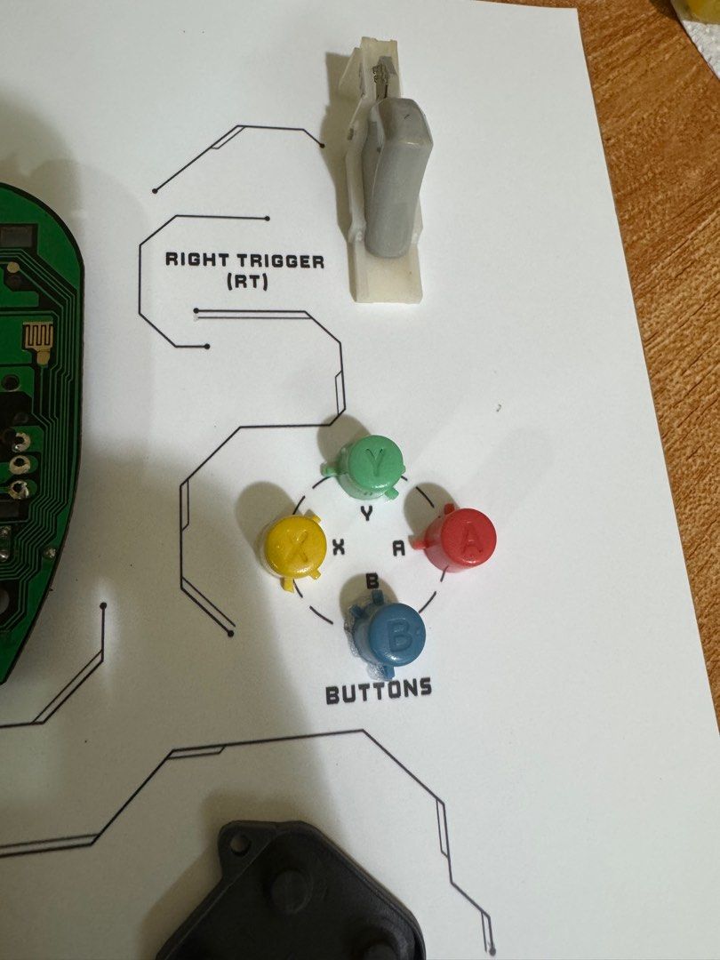 DIY Framed Sega Dreamcast Controller Tear down63108480442242112