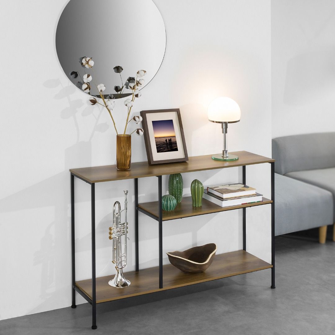 Entryway Console Shelf | Living Room Table | Multi Tier Display Rack ...