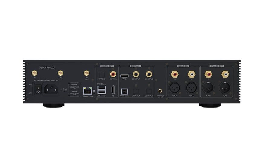 (Last Set in Stock ! Special Promo $2199) EverSolo DMP-A8 - All-in-one music streamer, DAC, and preamp device with HDMI ARC, Roon Support, (Category: Other Audio Equipment) located in Singapore. Submitted by audio_legend (Listing ID 1374524611, Image 2). Description: The EverSolo DMP-A8 is an all-in-one music streamer, DAC, and preamp device. It features a 6-inch LCD touchscreen, AK4191EQ+AK4499EX DAC chips, an XMOS XU316 audio processor, and sup
