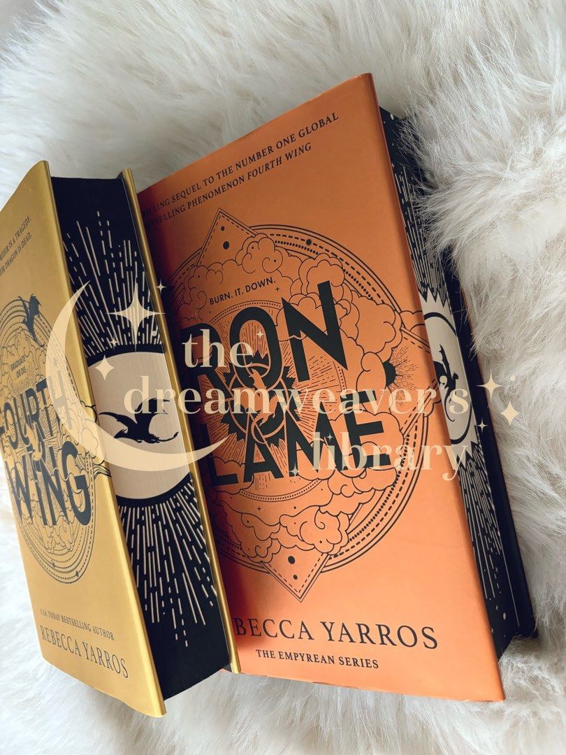 Fairyloot Fourth Wing (Unsigned) and Iron Flame (Signed) (Category: Storybooks) located in Cavite. Submitted by the.dreamweaverslibrary (Listing ID 1374594007, Image 2). Description: Book trophies. Never read. Onyx Storm is in transit to PH. (ETA 3-5 months) ₱4,000 MOP: Gcash MOD: GogoXpress.