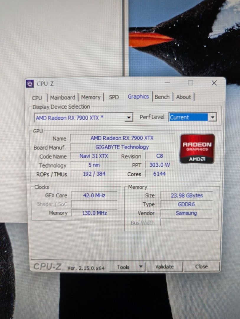Gigabyte gaming OC 7900xtx63223791636993114