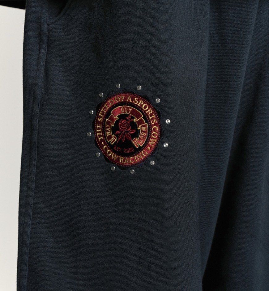 Grailz 24ss ROSE EMBLEM SWEATPANTS, 他的時尚, 褲子, 運動