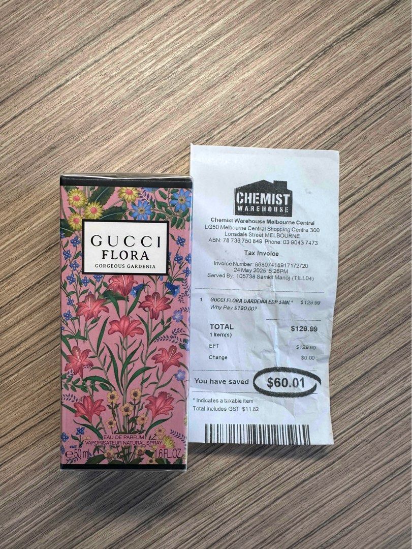Gucci Flora Gorgeous Gardenia💖全新💐梔子花和茉莉🌸50ml 有收據