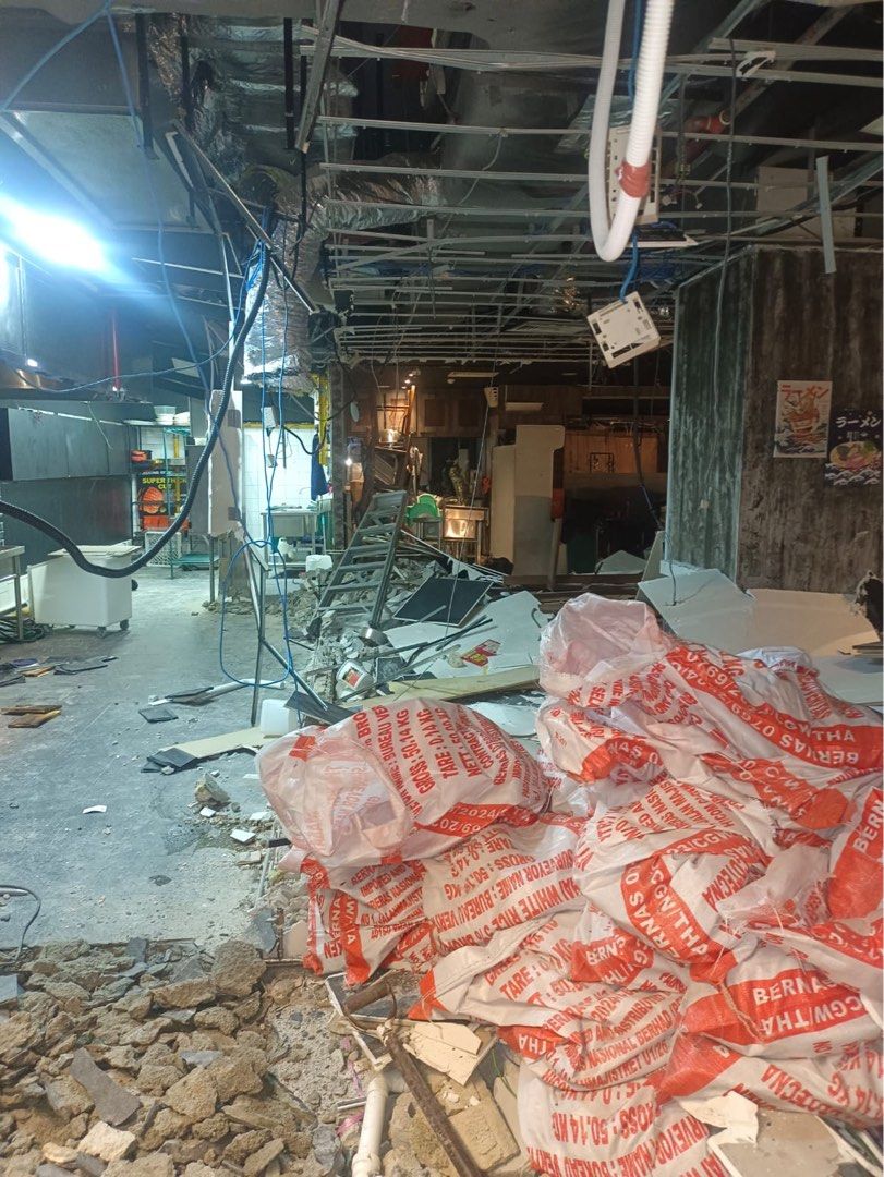 Hacking Demolition / Hacking / Renovation / Tiling / Reinstate works / Reinstatement service / Office Hacking / Residential and Commercial Hacking / Cement Works/ Wall Plastering62853070563970113