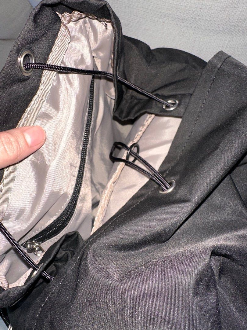 Hellolulu backbag (Category: Backpacks) located in Singapore. Submitted by sinee (Listing ID 1374691996, Image 3). Description: Multiple compartments - two zip compartment infront, laptop slot and one small zip compartment inside and one small zip compartment at the back for easy access to cards etc. as seen in photos. .