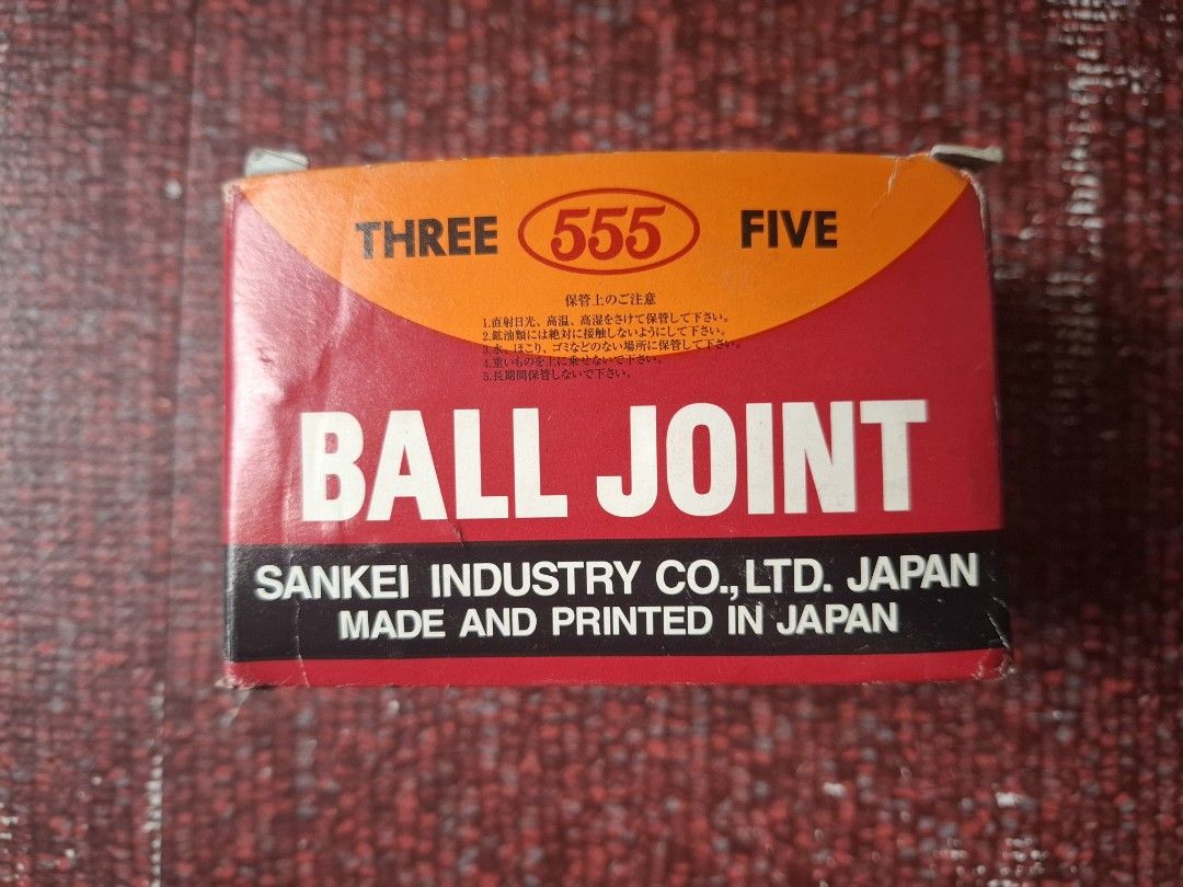 honda accord 7th gen lower ball joint (Category: Suspension Parts and Accessories) located in Manila. Submitted by geegoks (Listing ID 1374538528, Image 1). Description: Brand new 555 lower ball joint 2003-05 Honda accord.