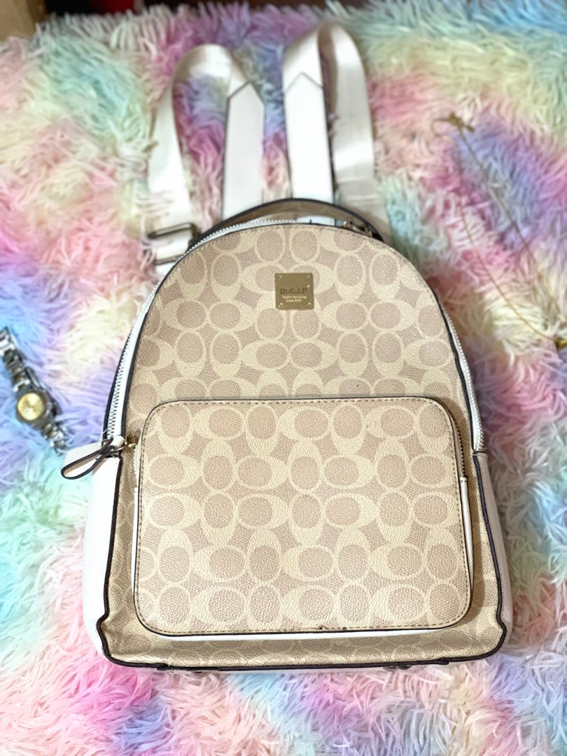 How.R.U Leather Backpack, Women's Fashion, Bags & Wallets, Backpacks on ...