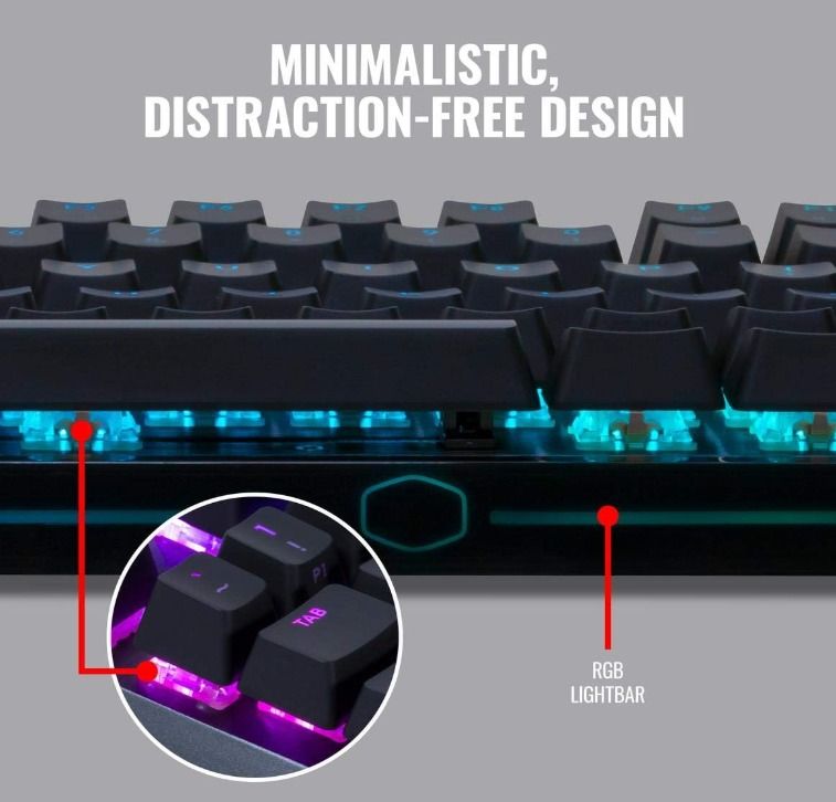 JE- Cooler Master MK-730-GKCM1-US Tenkeyless Gaming Mechanical Keyboard, MX Brown Switch, Ten-Keyless (Category: Computer Keyboard) located in Singapore. Submitted by cashconverterssg_jeamk (Listing ID 1374518810, Image 3). Description: JURONG EAST CASH CONVERTERS MESSAGE US FOR THE AVAILABILITY OF THE ITEM SKU: 9800000504182 YOU CAN BUY THIS ONLINE, COPY THE LINK BELOW: ☎️Contact:6569 7085 🗺LOCATION: 135 Jurong Gateway Rd, #01-315, Singapore 60