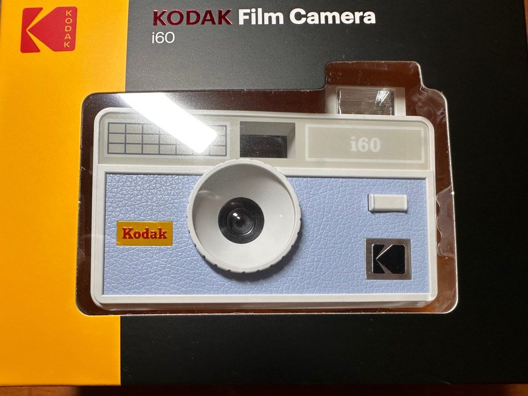 由 gooshit (刊登 ID 1374675808，圖片 1) 提交，位於 台北市 (Taipei) 的 Kodak i60 底片相機 (類別：相機)，說明：全新未拆封 原本要送人但因故未送出 便宜賣，原價1200。