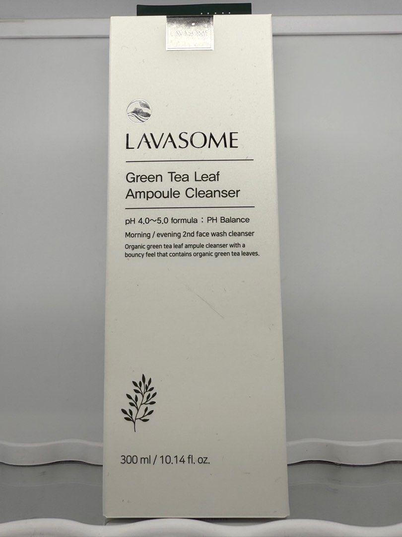 KOREAN LAVASOME TEALEAF CLEANSER (Category: Face Care) located in Manila. Submitted by declutterdiary (Listing ID 1374561720, Image 1). Description: Brand new with box Korean brand .