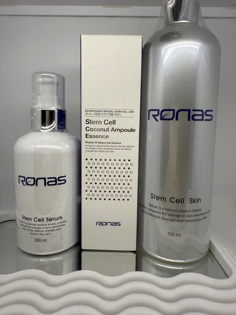 KOREAN RONAS SKIN CARE SET (Category: Face Care) located in Manila. Submitted by declutterdiary (Listing ID 1374561414, Image 2). Description: Sold as set only Korean brand Brand new and sealed.