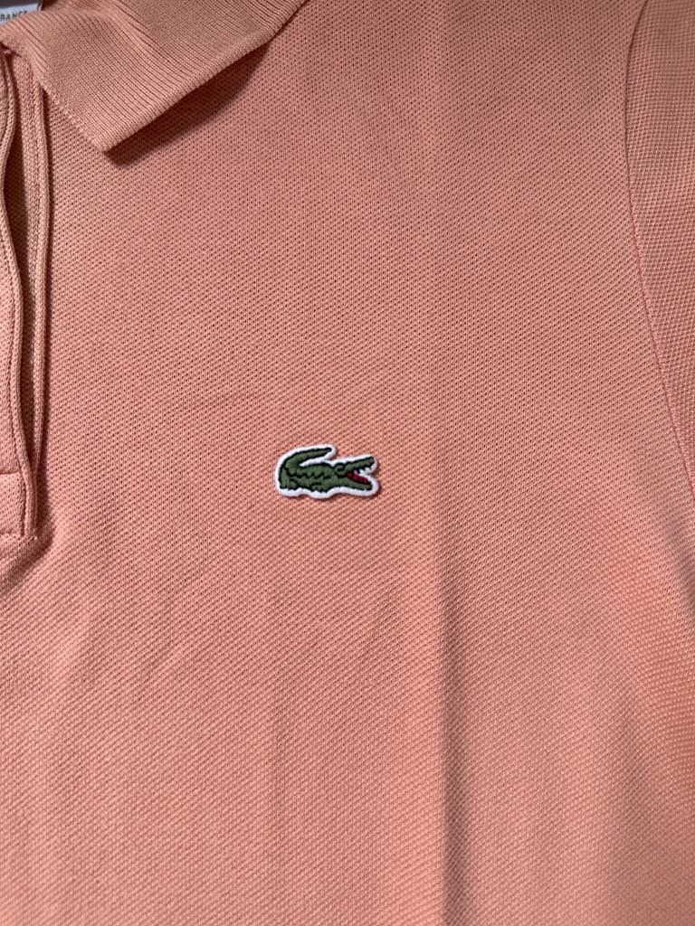 Lacoste Ladies 2 Buttons Peach (Category: Activewear) located in Quezon City. Submitted by gielyn2 (Listing ID 1374638046, Image 3). Description: 👚 FOR SALE: Pre-Loved Lacoste Ladies Polo Shirt – Peach (2 Buttons, Size 38) 💯 Authentic | Lightly Used | Chic & Comfy Add a pop of soft color to your wardrobe with this classic Lacoste polo. 📏 Size: 38 (Fits Ladies Small) ✨ Color: Peach 🧼 Fresh and in good condition – ready to wear!.