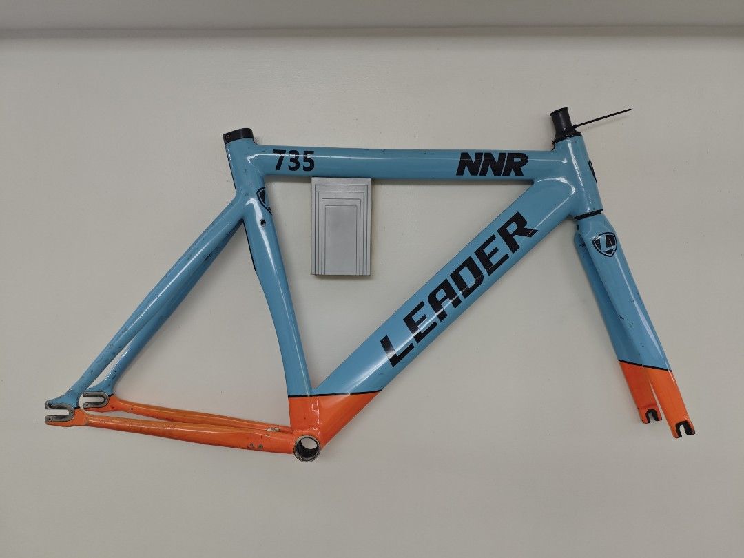 Leader 735 Frameset fixed gear/fixie Gulf, Sports Equipment, Bicycles ...