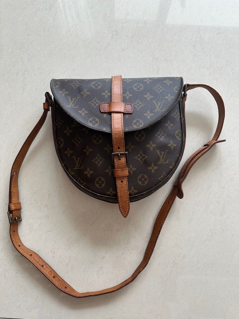 Louis Vuitton Vintage Monogram Chantilly GM Shoulder Bag Authentic 100%