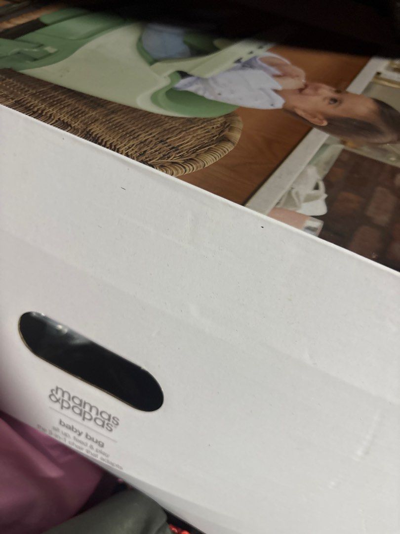 Mamas and Papas floor booster seat (Category: Baby High Chairs) located in Singapore. Submitted by ummu1n4s (Listing ID 1374673696, Image 3). Description: Floor booster seat With Tray for meal times, or craft time the play rattles for tray are not included Comes with box.