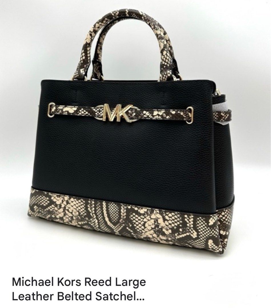 MK Reed Large Leather Belted Sachel Bag (Category: Luxury Bags & Wallets) located in Pagadian. Submitted by karenram0827 (Listing ID 1374617731, Image 2). Description: Barely used Not my style and its too big for me 101% Original Originally bought for 8,500 Actual photos available upon request.