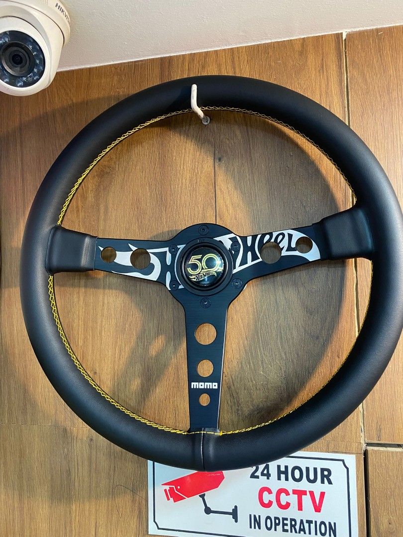 Momo X HOTWHEELS Steering Wheel, Car Accessories, Interior