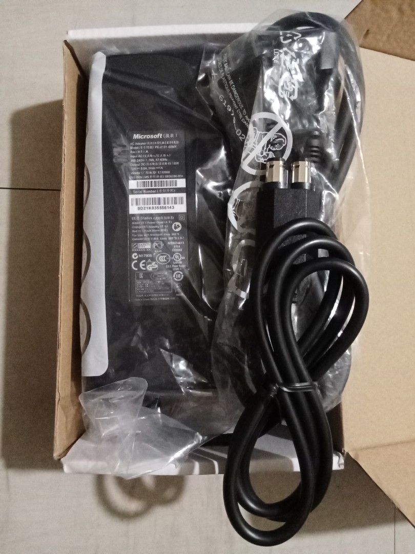 ORIG XBOX 36O SLIM POWER SUPPLY (Category: Xbox) located in Quezon City. Submitted by hajjasittienor (Listing ID 1374614939, Image 2). Description: BRAND NEW ORIG XBOX 36O SLIM AC POWER SUPPLY 240 VOLT ....PWEDE COD ....PWEDE PICK UP ....PWEDE GCASH PAYMENT AVIDA TOWER NEW MANILA COL BONNY SERRANO AVENUE QUEZON CITY.