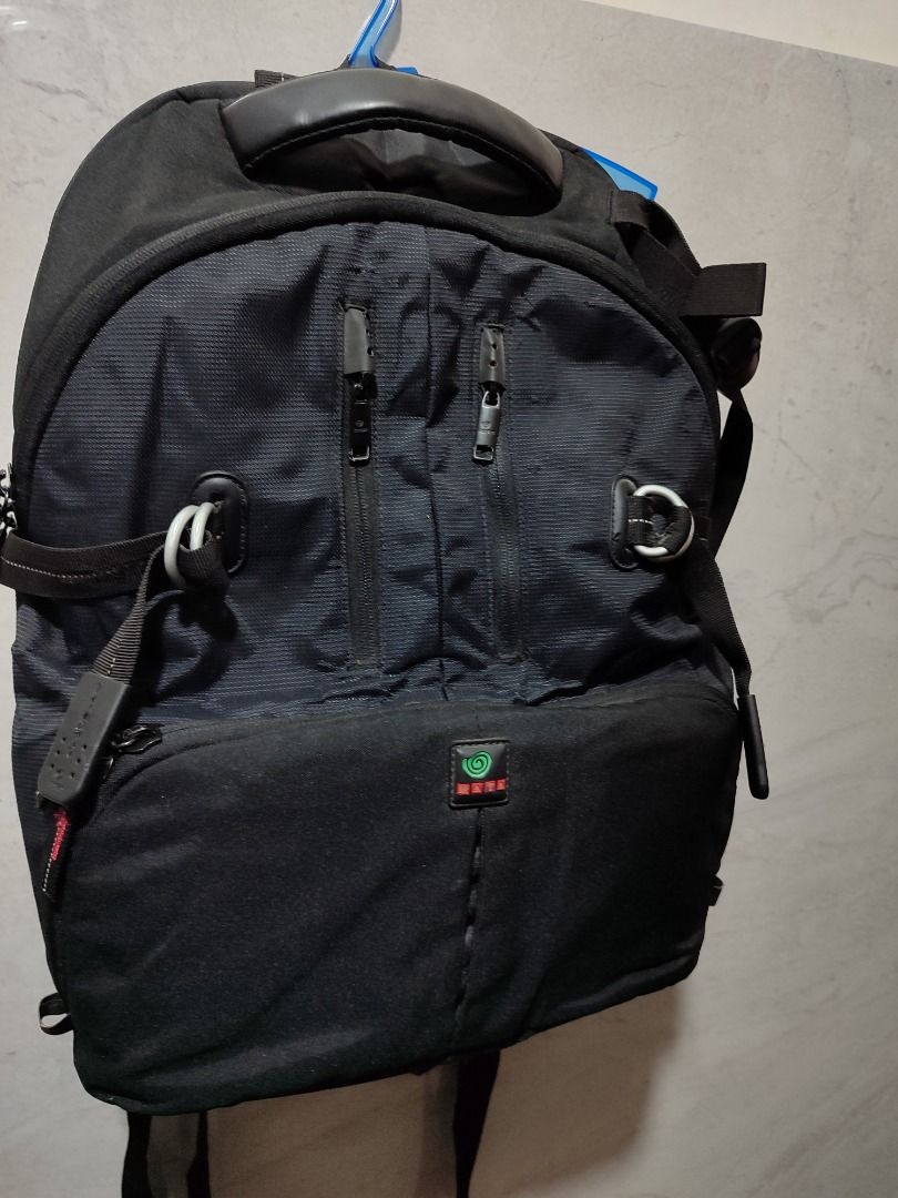 Original Kata Camera Backpack (Category: Camera Bags & Carriers) located in Quezon City. Submitted by glempol-1 (Listing ID 1374582474, Image 1). Description: Good as brand new Excellent condition Meet up Highlights Fits 2 D-SLR Camera 4-5 Lens Kit Reinforced Nycore Grid Backpack TST RIB Structural Protection Removable Padded Bottom Insert Modular Divider System Two Compartments Padded Laptop Compartment Yellow Rain Cover Molded Carrying Handle B