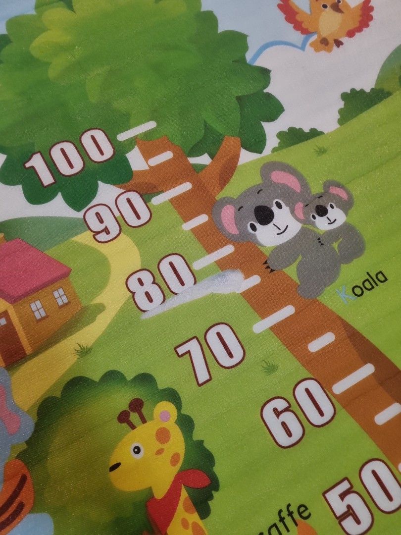 Playmat (Category: Infant Playtime) located in Singapore. Submitted by mannatshe47101 (Listing ID 1374549883, Image 2). Description: a soft cushioned playmat with slight flaw as shown in the picture..