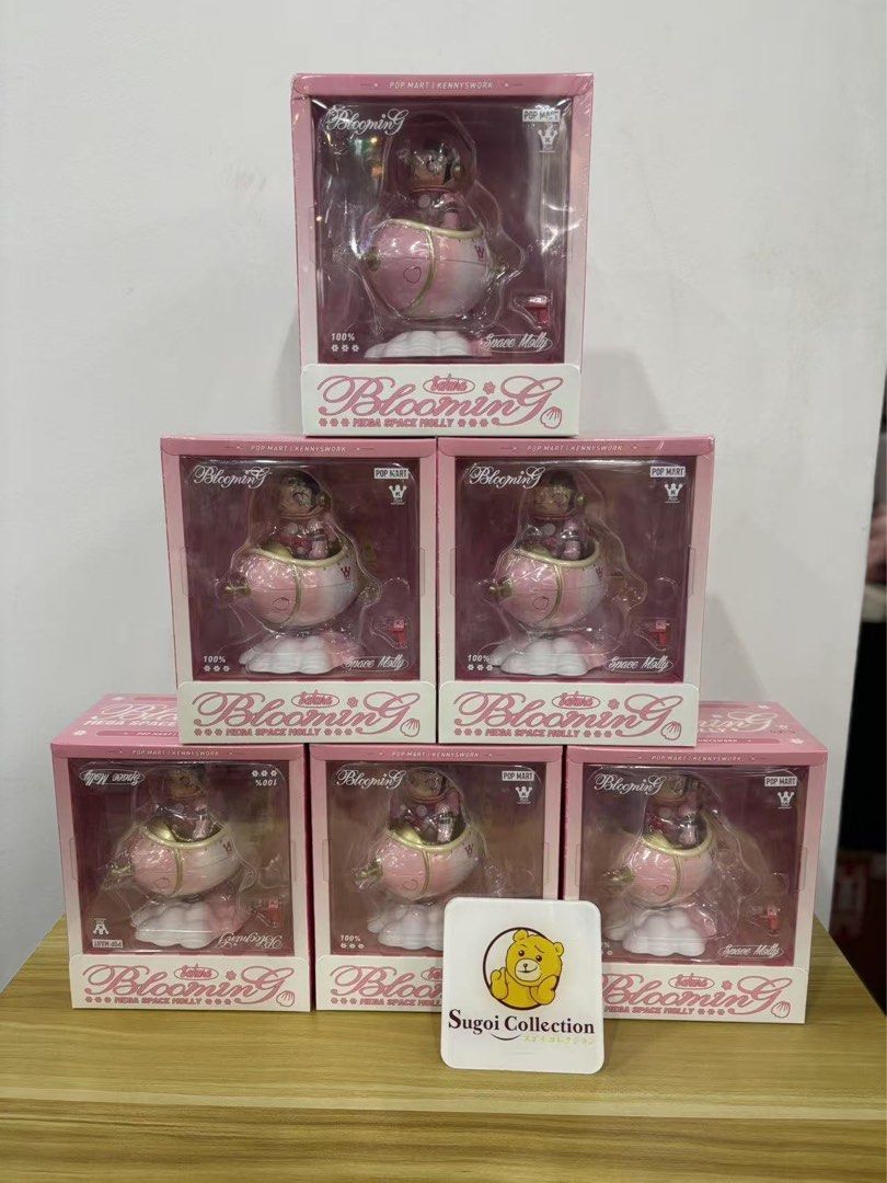 In Stock] Mega Space Molly 100% Blooming Series Sakura (Japan