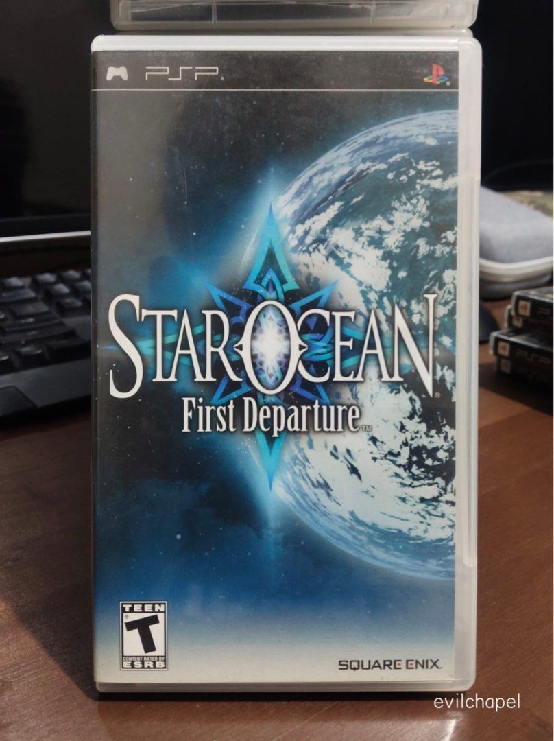 Star Ocean First Departure PSP R1 Complete (Category: PlayStation) located in Mandaluyong City. Submitted by evilchapel (Listing ID 1374603814, Image 1). Description: FS: Star Ocean First Departure PSP R1 Complete Payment: Bank Transfer, GCash Meetups: Shangri La, Starmall (Morning Only).