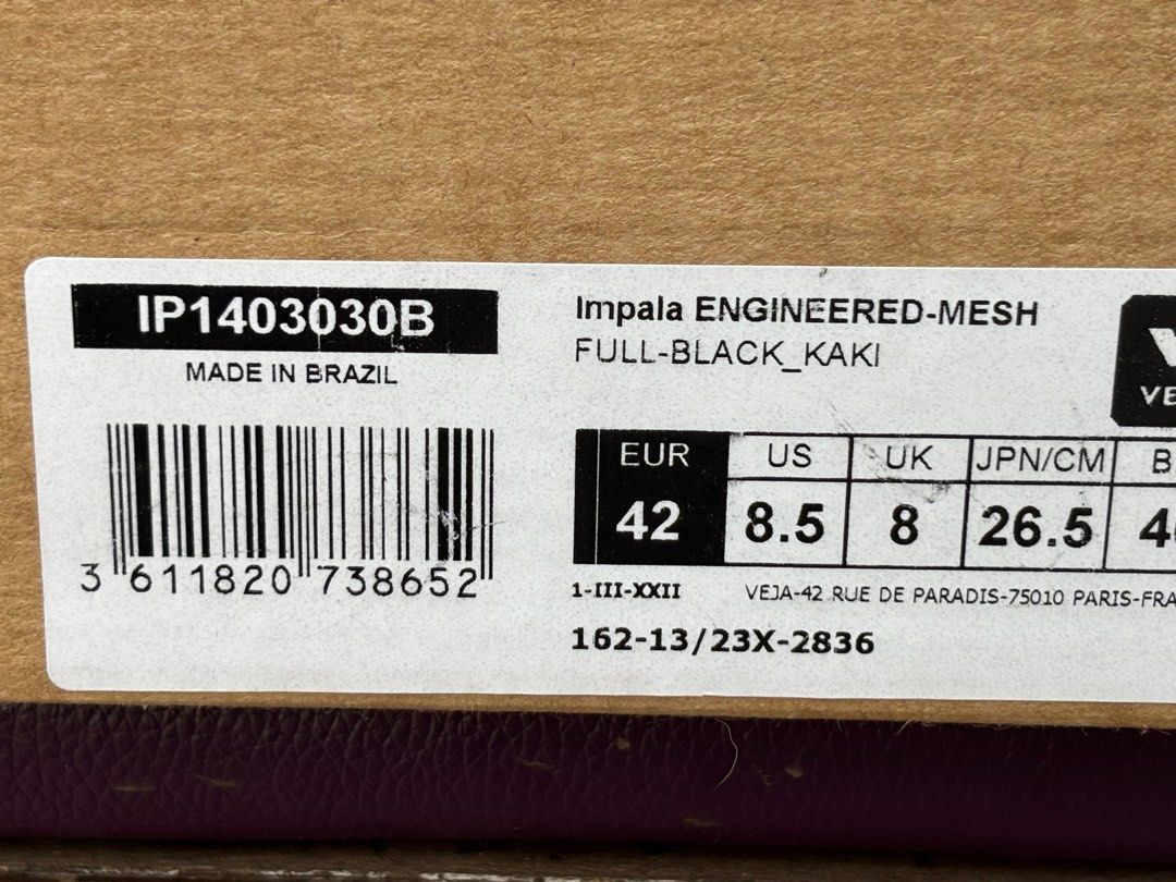 VeJa Impala (Category: Sneakers) located in Quezon City. Submitted by docbebang (Listing ID 1374525578, Image 2). Description: .