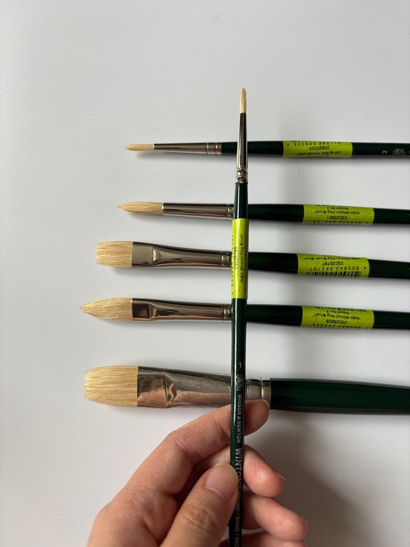 Winsor & Newton No. 6 Short Flat brush (Category: Makeup) located in Quezon City. Submitted by marlo19 (Listing ID 1374535850, Image 3). Description: W&N Winton No.6 short flat brush for oils.